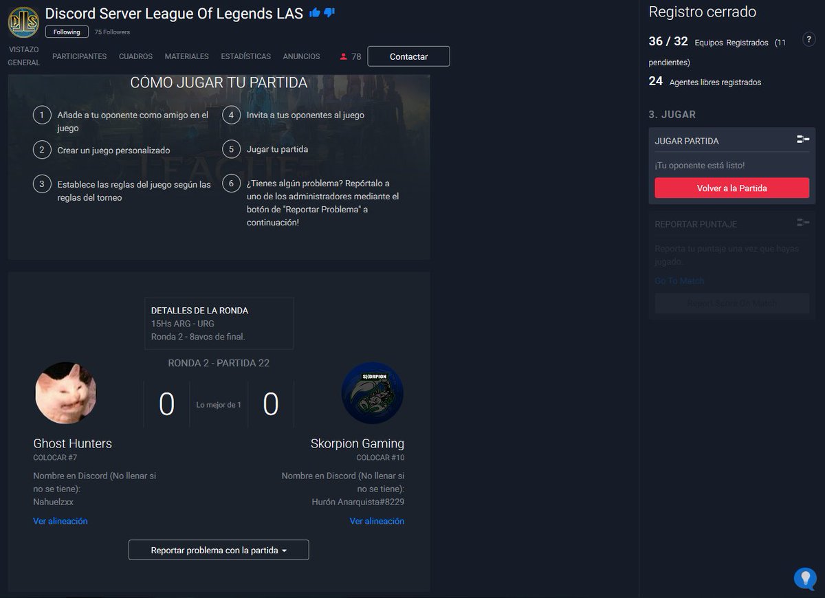SkorpionGaming_'s tweet photo. ❗️🦂EN 1 HORA APROXIMADAMENTE TENEMOS LA PRIMERA PARTIDA DE @DS_LoL_LAS 🦂❗️ #VamosSkorpion #SkorpionGaming #LeagueOfLegendsLAS https://t.co/imQvir5O93