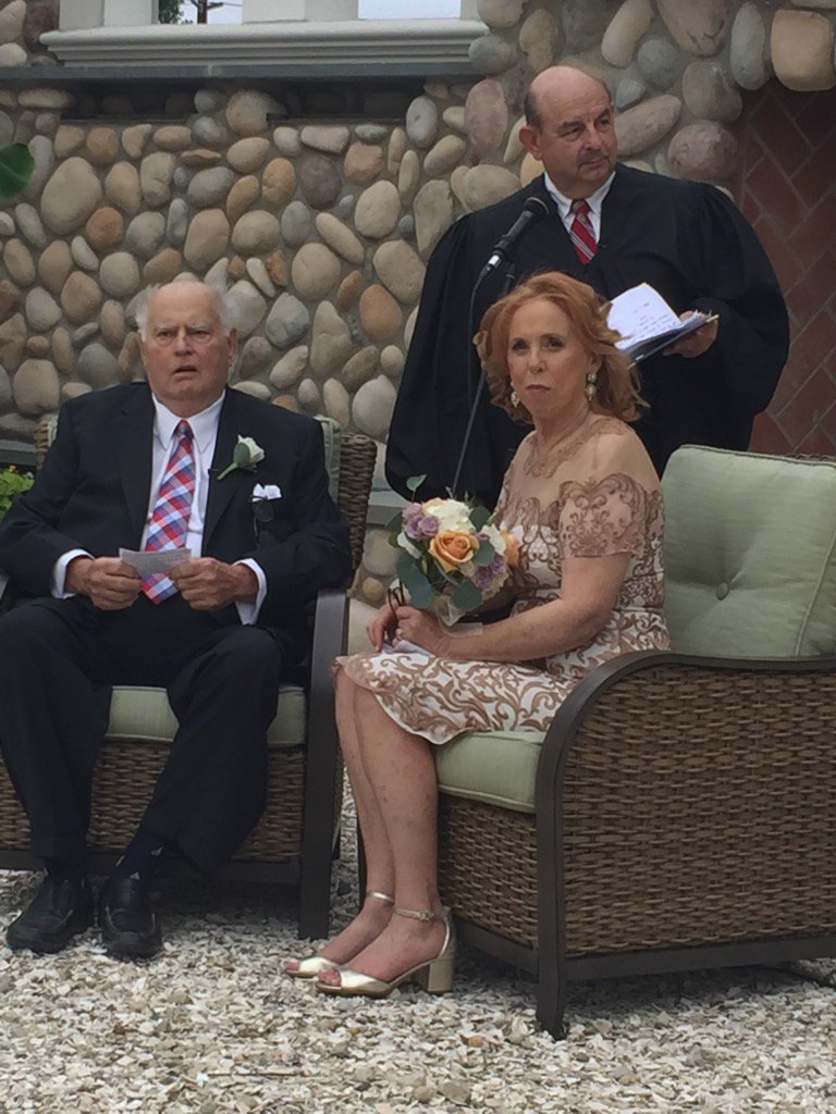 Happy 50th Anniversary to my folks renewing vows at LBI!