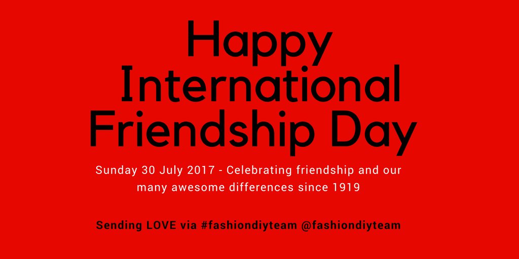fashiondiyteam's tweet image. Hello, so it's #InternationalFriendshipDay where are you tweeting from? Send us a tweet, will reply back in a bit #fewthingstodo