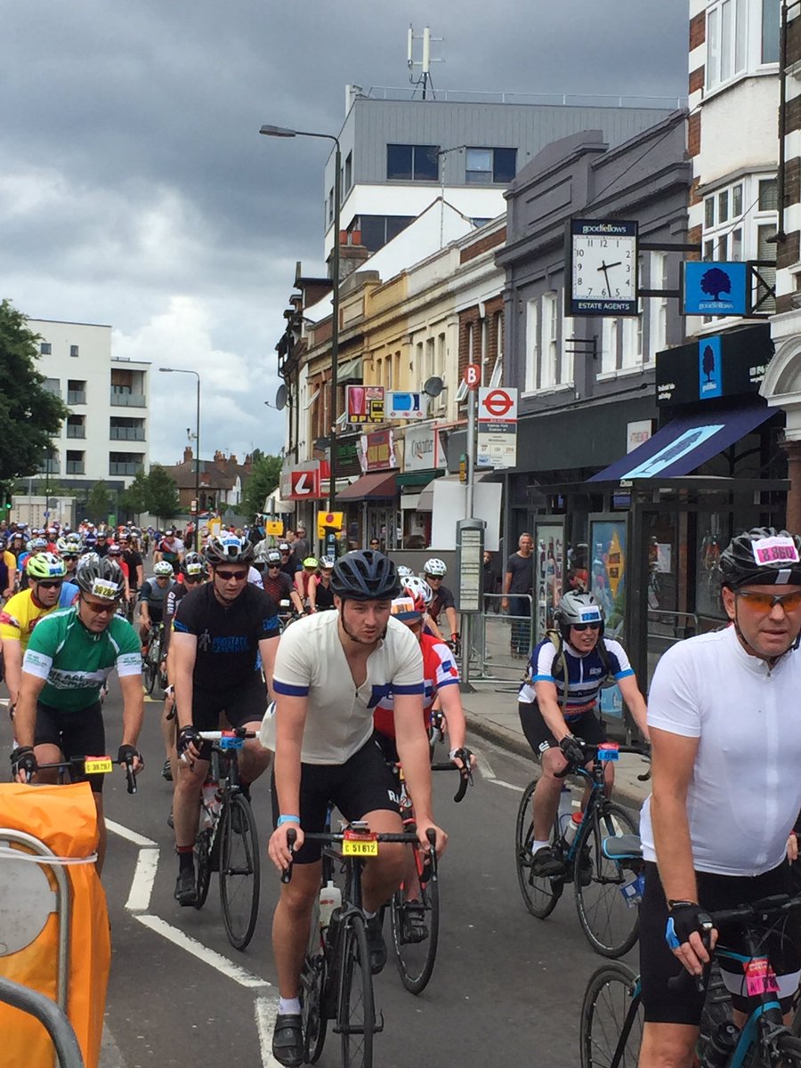 It's all happening in #RaynesPark ! Come in between 2 &amp; 3pm today for your #freebie #treat with your coffee! Just show tweet! #RideLondon