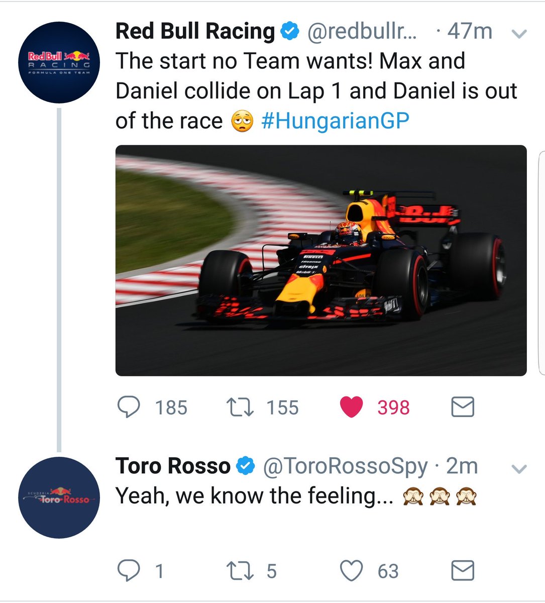 <a href="/ZiggoSportF1/">ZiggosportF1</a> geweldige reactie van torro rosso #verstappen