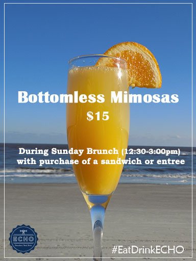 kingandprince's tweet photo. See you for Sunday Brunch at 12:30! @echostsimons #sundaybrunch #bestpartoftheweekend #ssi https://t.co/ZeTPN1VaE5