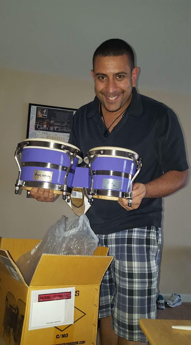 Robert Vilera Signature Purple Bongos! 

Thanks to my family <a href="/TycoonPerc/">Tycoon Percussion</a> 

Gracias a mi familia <a href="/TycoonPercEspan/">Tycoon Percussion</a> 

<a href="/RobertVilera/">Robert Vilera</a> 
#bongos