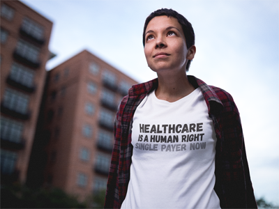 copperstar's tweet photo. #Healthcare is a Human Right - #Tshirt:  https://t.co/eU6r6av7DB available on @AMAZON #SinglePayerNow  #SaveTheACA #Obamacare https://t.co/fsiW8PcfPl