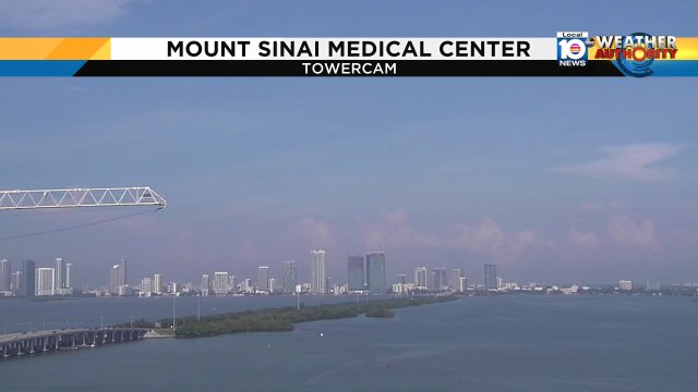 No rain to kick off your Sunday but expect storms later in the afternoon. Today's High 92° #Miami #summer #Flwx https://t.co/NoIp2rUTZg