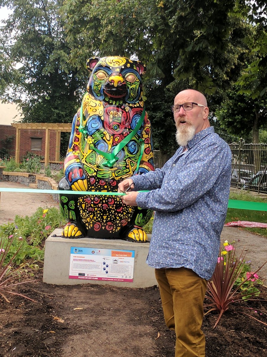handsworthpark's tweet photo. The Community Garden has just been officially opened by @BhamCityCouncil Parks Manager, Lee Southall. https://t.co/rA1i5cvith