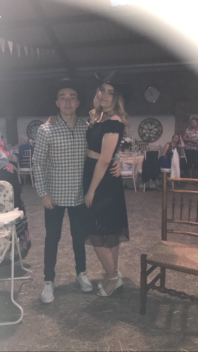 1997Jackstevo's tweet photo. Cowboy &amp; girl! Family Wedding barn dance! Woo! 🤠 https://t.co/z8oGofE3J9