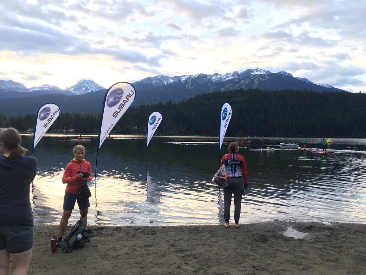 IronmanTravis's tweet photo. It's a glorious beautiful morning. A few clouds and calm water. Perfect! Rolling start at 6:50am. https://t.co/5fGr5ScTHP