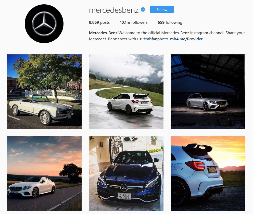 Concierge_Squad's tweet photo. Study: Mercedes-Benz earns top spot for social media brand engagements #socialmediamarketing #marketingstrategy 
https://t.co/f6WWmATW55 https://t.co/cy14p33xH6