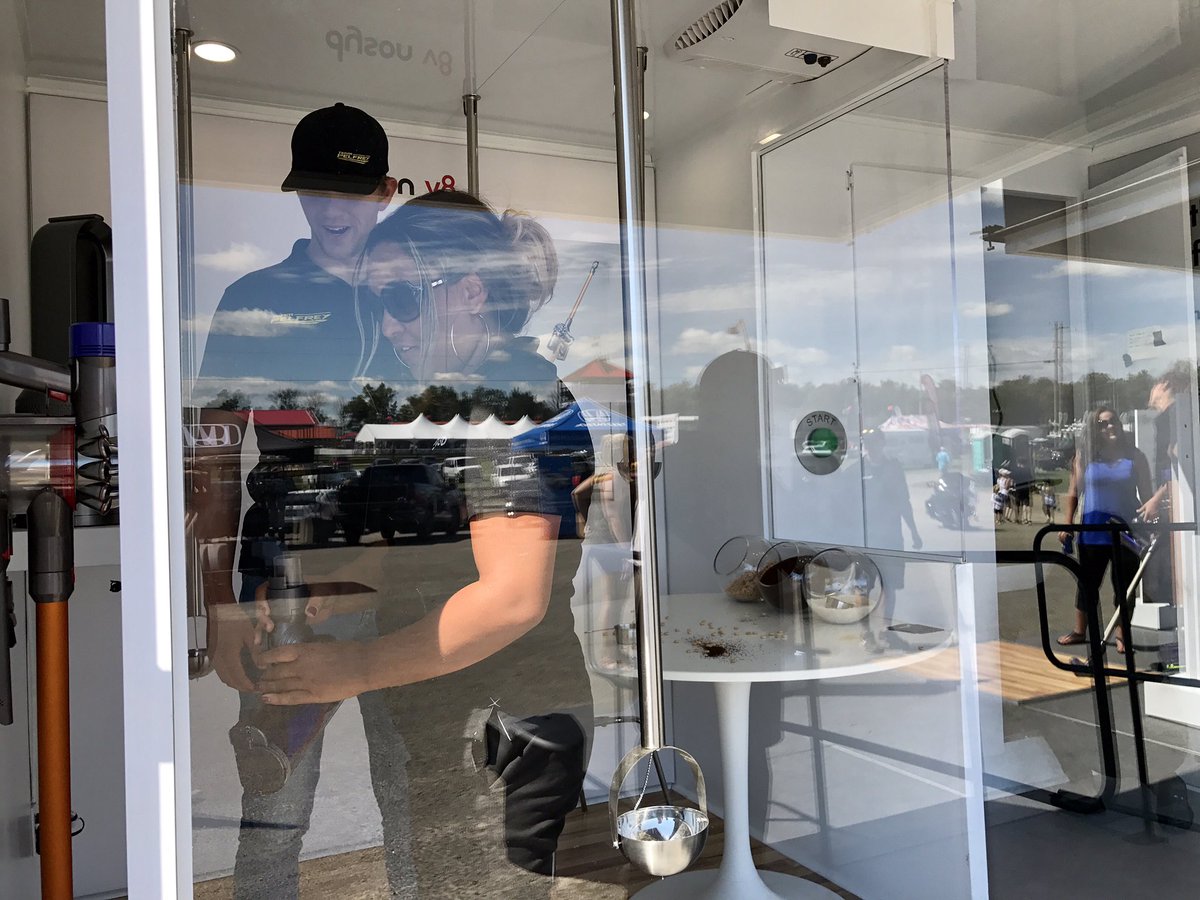 travisjfischer's tweet photo. Stop by @dyson @indycar Fan Village @Mid_Ohio & take the cord-free challenge for chances to win $2,000 of Dyson products! #TransformCleaning https://t.co/Troma2MUw4