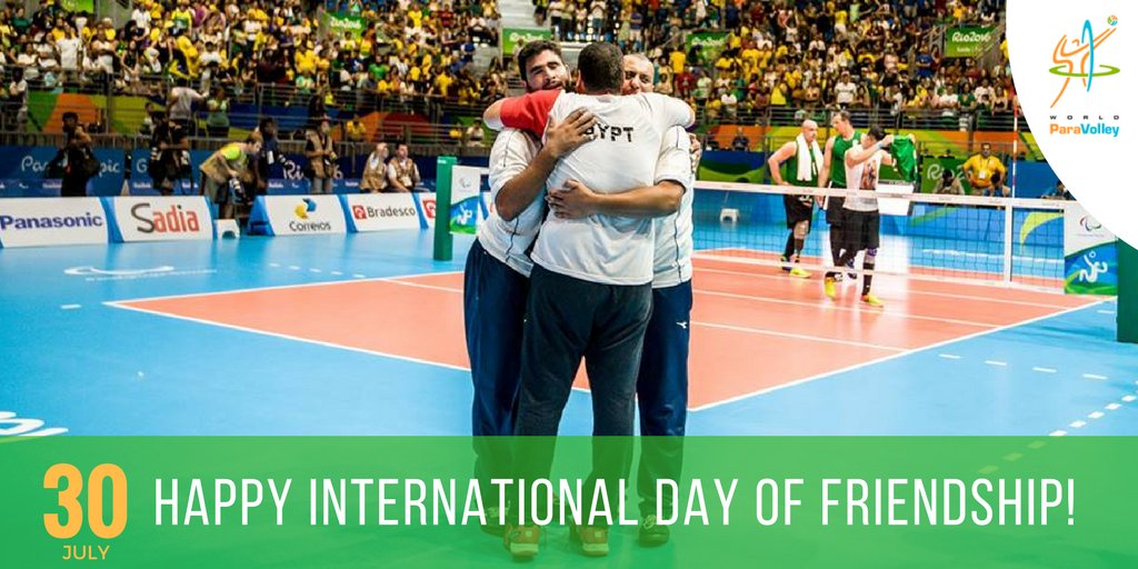 Happy International Day of Friendship from World ParaVolley!
#sittingvolleyball #InternationalDayOfFriendship