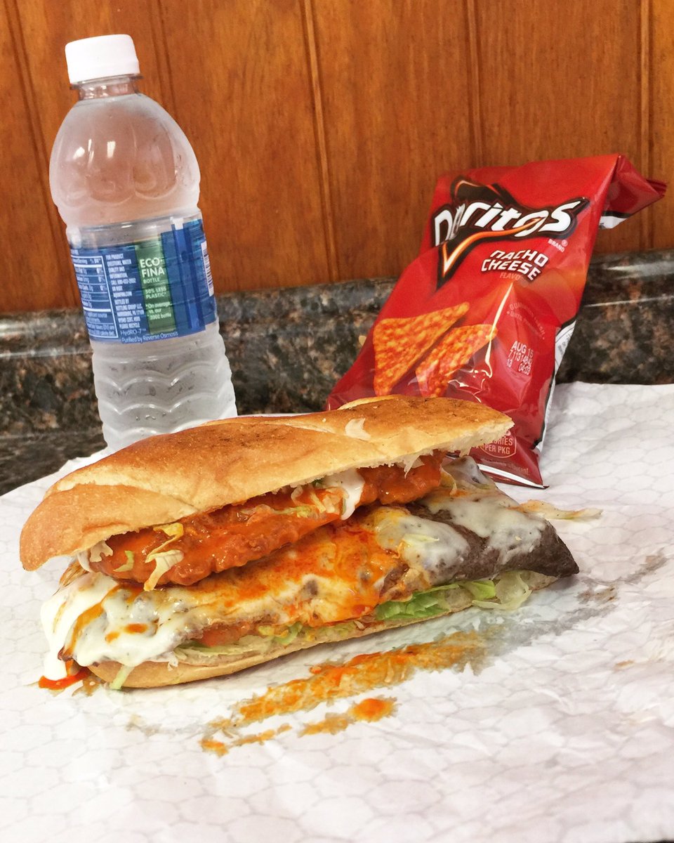 SubZoneOfficial's tweet photo. Yes of course our $6 lunch special is still going on 😏
Here are two of our many great subs the Beach Ball and the Stinger 🐝
#SubZone🏄🏼🤙🏼 https://t.co/dYw4YSHt9P