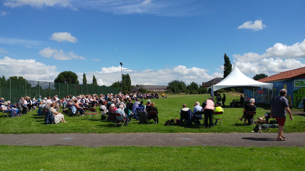 LongfordFriends's tweet photo. Great turn out for our bands in the park. Still plenty of time to join us. On till 3:30 https://t.co/QEk6vXgt4q
