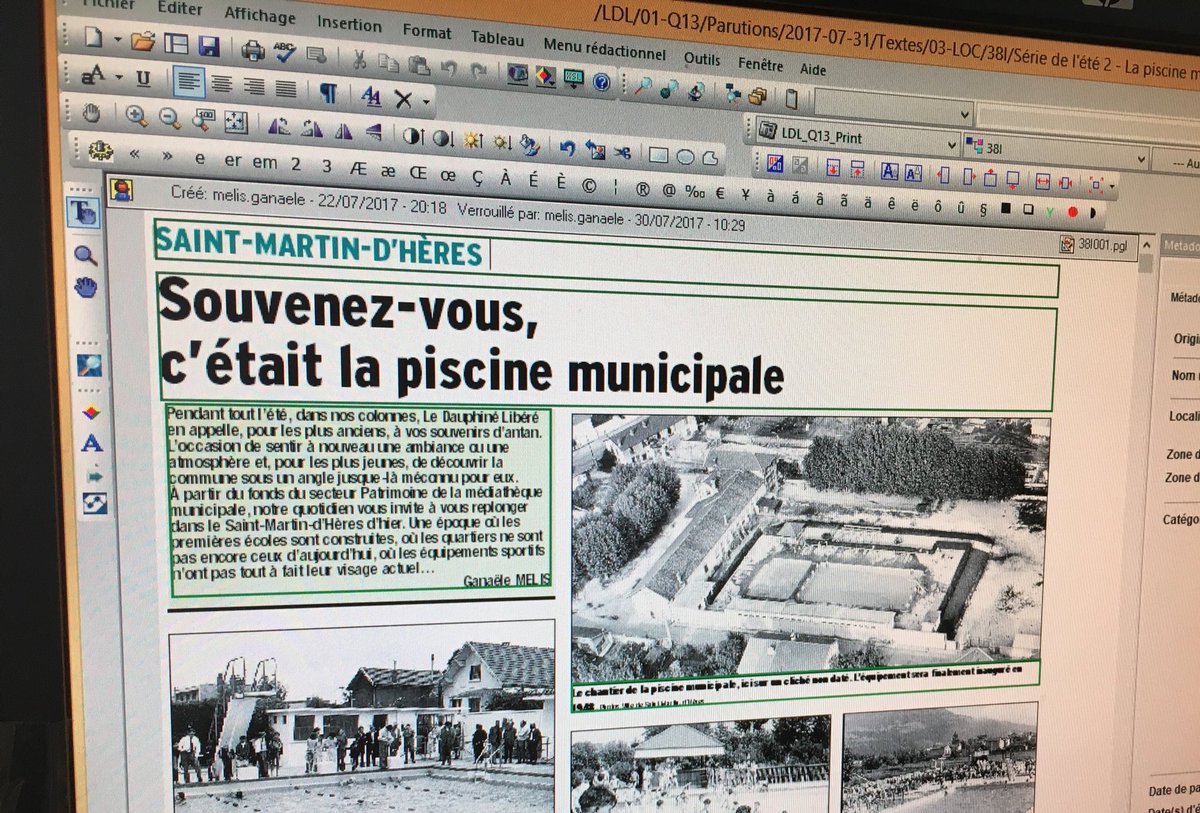 Ganaele Melis A Saint Martin D Heres Souvenez Vous La Piscine Municipale A Travers Des Images D Archives C Est Dans Ledl Grenoble De Ce Lundi T Co S3d5t0okfa