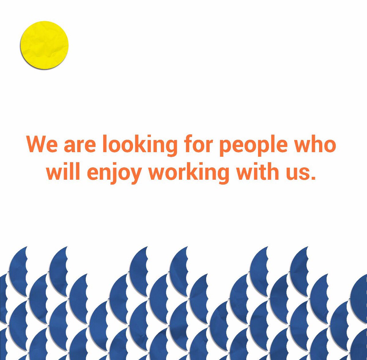 ShamseyaEG's tweet photo. Working with us means being part of a team where self-motivation, discipline and flexibility are the norm. #Hiring
https://t.co/PGOimJKxPX https://t.co/t3E2pokIT4