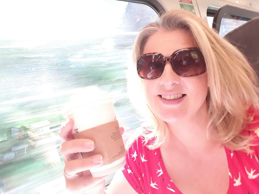 PlantedbyQuietW's tweet photo. Coffee on the go... a much needed holiday!!! 🌱
#chilltime #Chesterboun #train #family  #newadventures #blessed #coffee #plantedbyquietwaters https://t.co/KgaqpeQquY