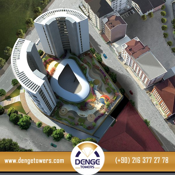 #DengeTowers ile birlikte vücudunuz temiz hava ile dolup taşacak.İnşa edildiği bölge, hava kirliliğinin en az olduğu lokasyonlardan birisi.