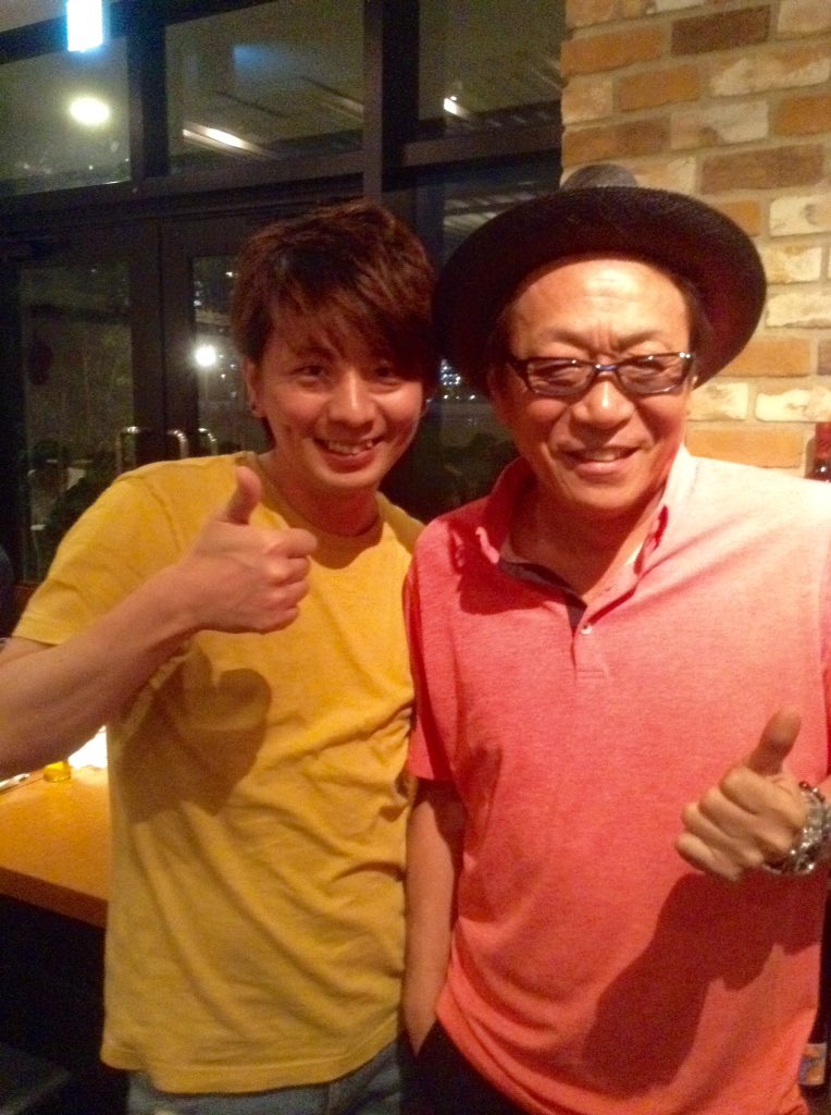 西田絵里 ケンユウオフィスマネージャー 堀内賢雄 生まれ直しやりなおし 無事 生まれ直しました 7月30日 33歳になられた木村良平さんから 還暦の賢雄社長 素敵な帽子をプレゼントして頂きました 本当に有難う御座いました 生まれ直し