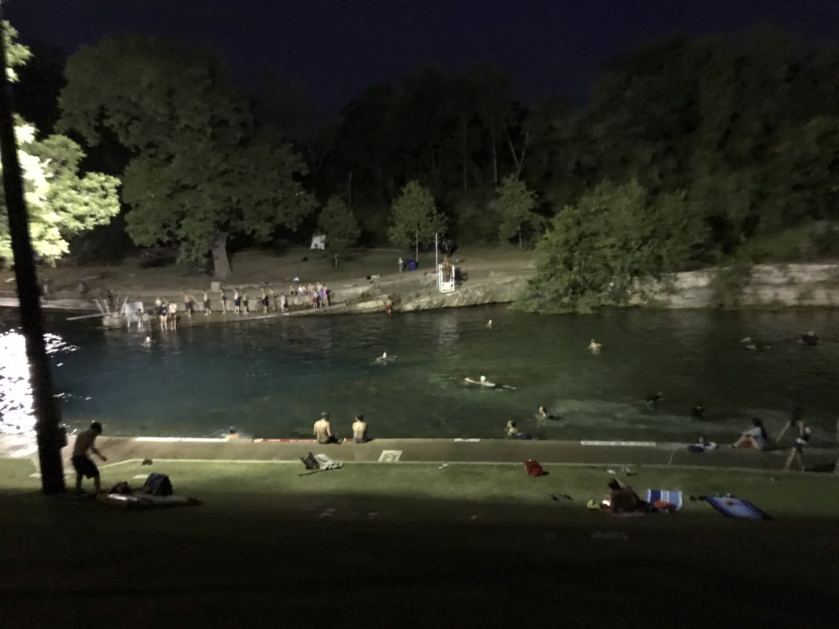 bradlander's tweet image. Headed back to NYC after energizing time at #LocalProgress17, ending w/an evening swim at Barton Springs (even better than Red Hook Pool).
