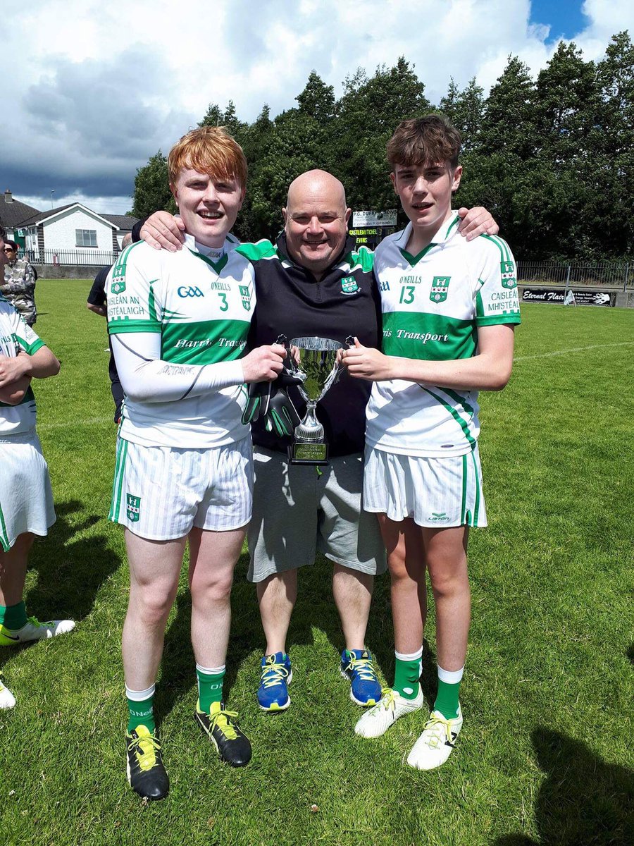 MarkWall1's tweet photo. Minor champions , makes all the years of effort worthwhile , congrats lads , very proud a great day for the club.#Castlemitchell Abu! https://t.co/ZlDos0Xoj9