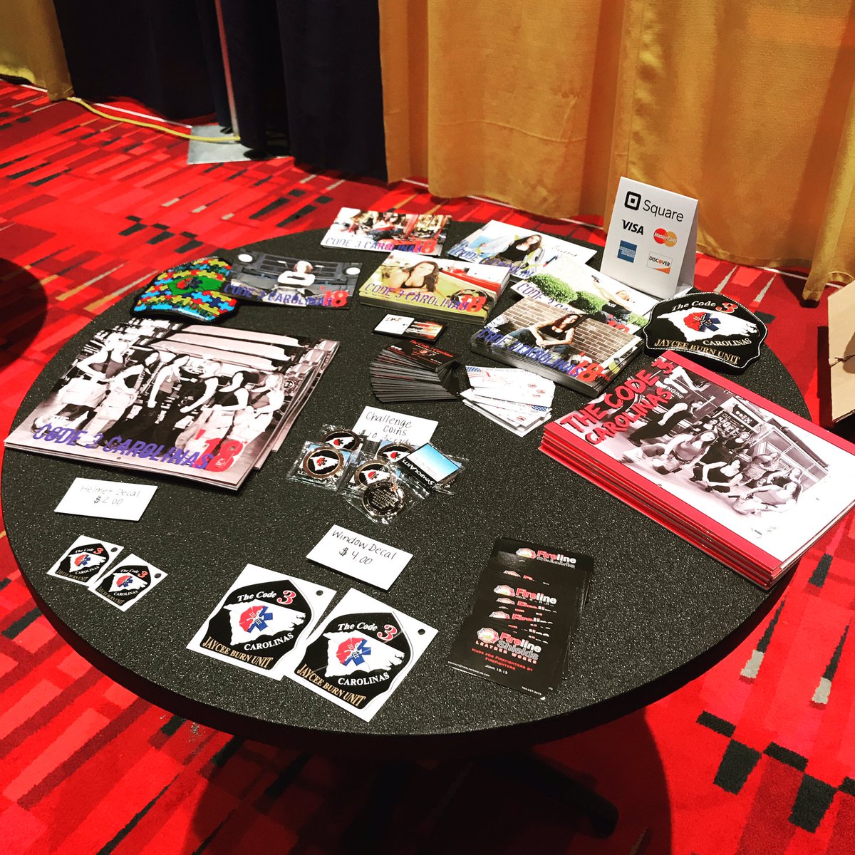 Code3Carolinas's tweet image. Great weekend with a lot of sales all going to the burn unit! You can purchase your code 3 gear at code3carolinas.com #code3carolinas