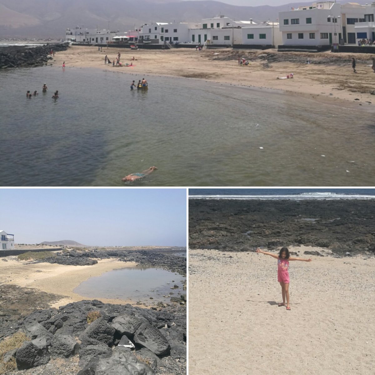 Nada como despertar aqui,   #caletadefamara #Lanzarote #vacaciones #playa #sol #verano