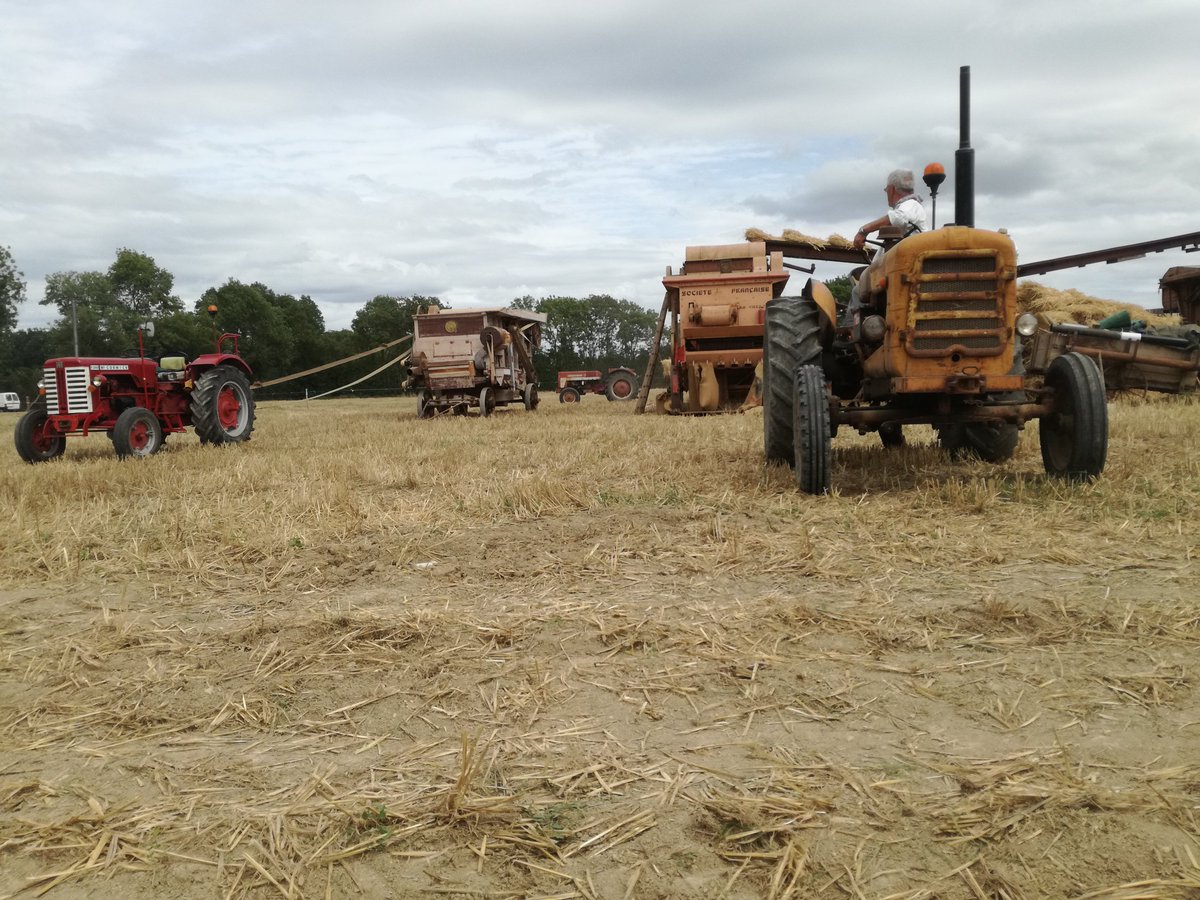 theoj79's tweet photo. En ce moment ce déroule la #Fêtedesbattages durant la #moisson2017 Avec de magnifiques demos de vrais #passiones https://t.co/Lfgr6E66uo