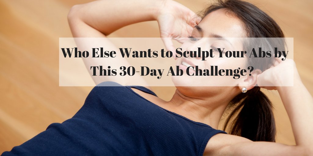 wishshape's tweet image. Who Else Wants to Sculpt Your Abs by This 30-Day Ab Challenge?   #workout   wishshape.com/pages/want-30-…