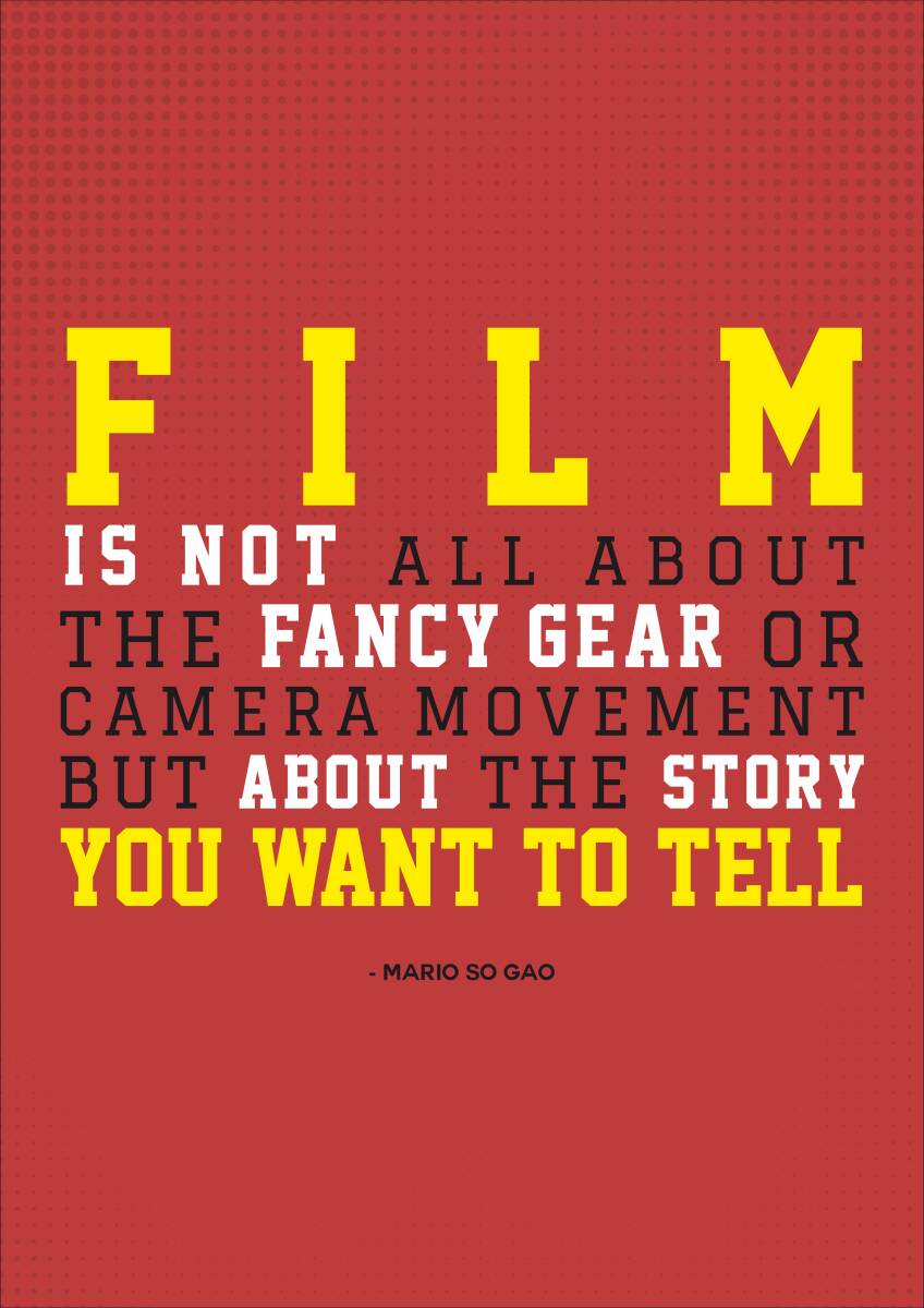 filmotion_in's tweet photo. Focus on the story & tell it right.. π
#Film #FilmMaking #FilmQuotes #Filmotion #Story https://t.co/zNB0HaHraI