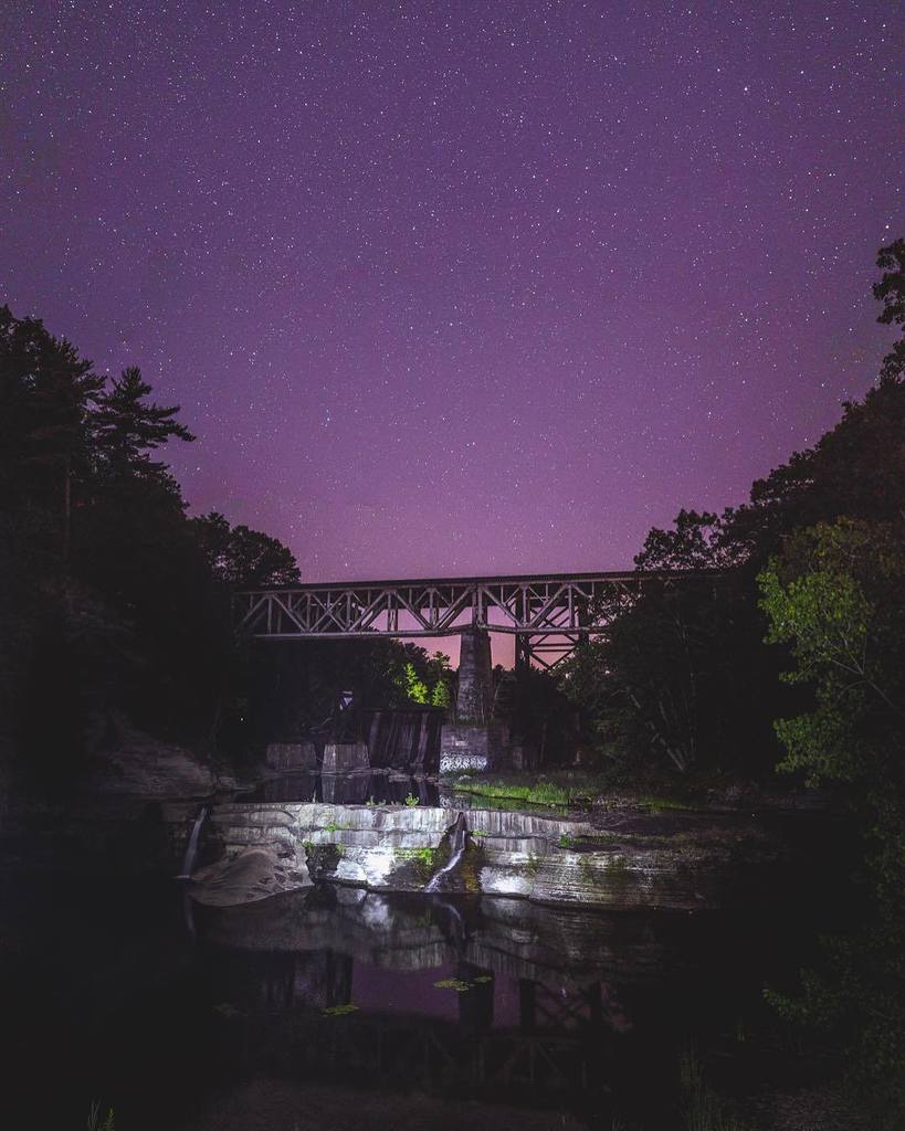 Tony_Colasurdo's tweet photo. Nighttime shot of Frenches Hollow Waterfalls in Guilderland last night. •
@canonusa 5d3 + @sigmaphoto 35 Art
•
#TeamCanon #AlbanyNY #Upstat… https://t.co/QbN4pwcduG