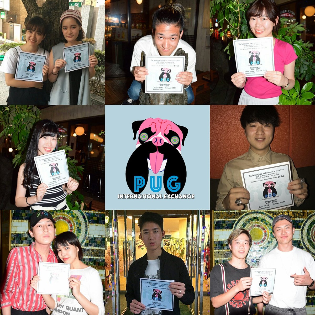 PARTYLINE_a's tweet photo. pugのスタッフはあなたを待っています！
#puginternationalexchange #pug #internationalparty #osaka https://t.co/1CN32btfmu