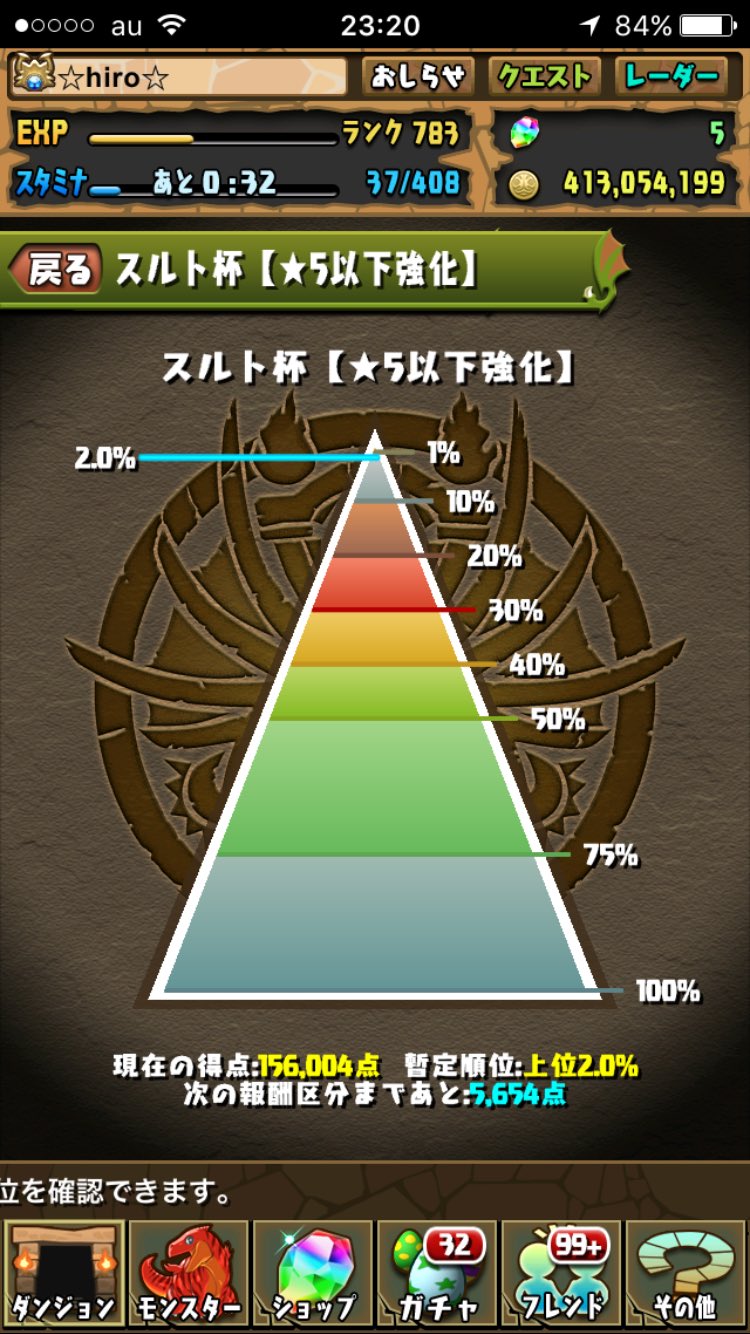 ヒロ パズドラ 本日をもって王冠コンプ勢から外れます T T パズドラ ランキングダンジョンスルト杯 T Co Kdoz5t4fgr Twitter