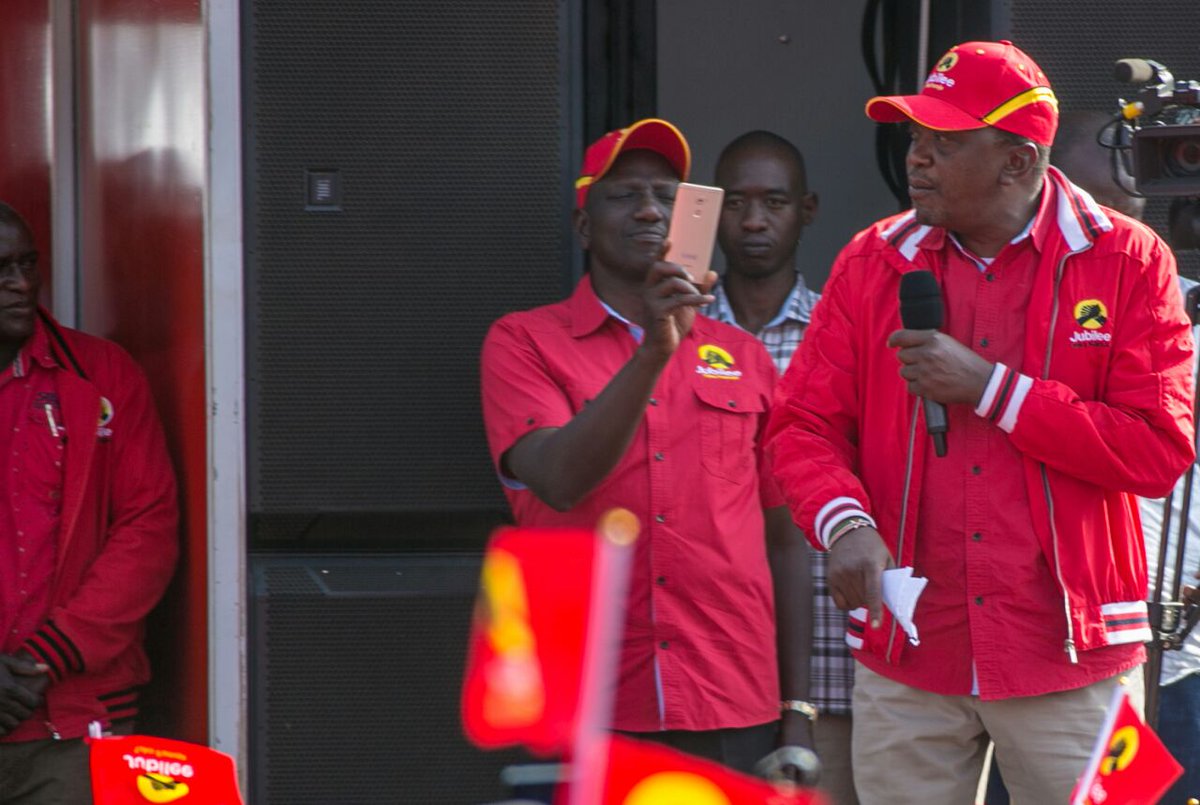 Covering the boss...