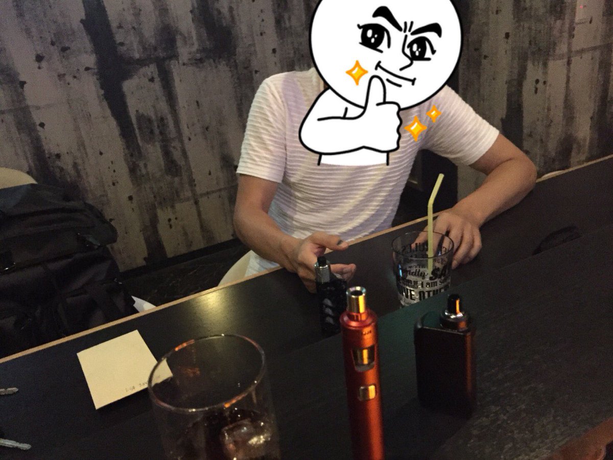 ShotBarTRUST's tweet photo. SIN企画社長さんと打ち合わせ( ´ ▽ ` )ﾉ
#vape 
#TRUST
#島根県
#SIN企画
#社長
#egoaio 
#egoaiopro
#アスモダス https://t.co/yazVfo6tl3