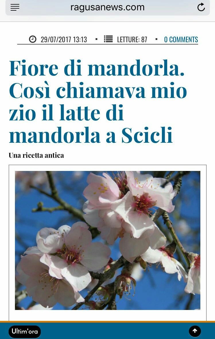 InfoBasile's tweet photo. #scicli #modica #ragusa #lattedimandorla #mandorla #sicilia #sicily #bevanda #almondmilk 
https://t.co/CsRJS7xNc3 https://t.co/i5MheHmIxJ