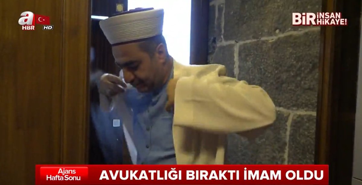 ahaber's tweet photo. Avukatlığı bıraktı imam oldu... Mehmet Emin Mülayim'in hikayesi https://t.co/a0OUbBGmCu https://t.co/e7nom0QZYn
