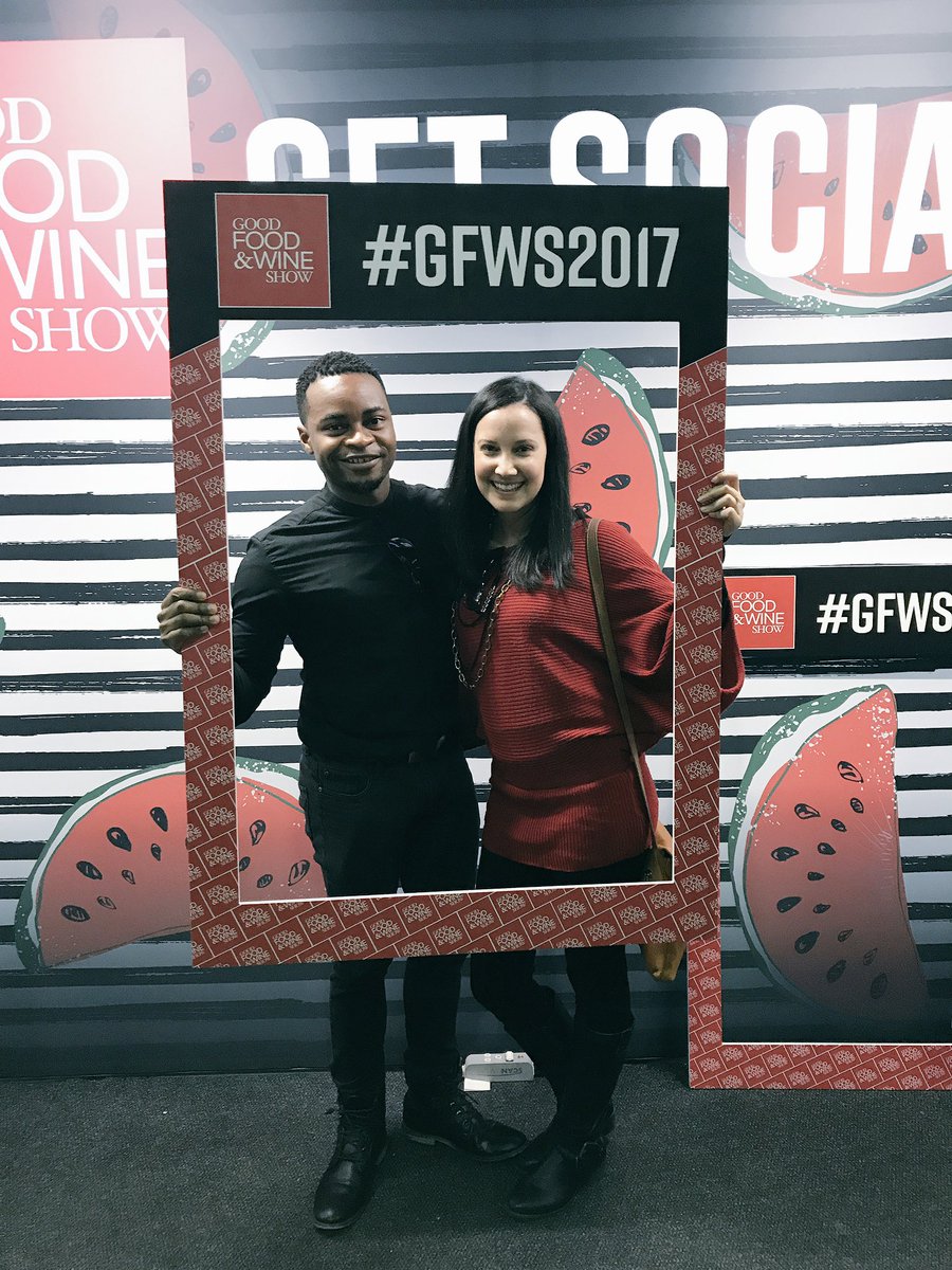 meletsoblog's tweet photo. What an awesome day at The Good Food and Wine Show. Such a pleasure to have met @JennyMorrisChef #meletso #foodies #sundayfunday #GFW2017 https://t.co/WOVRypSHMu