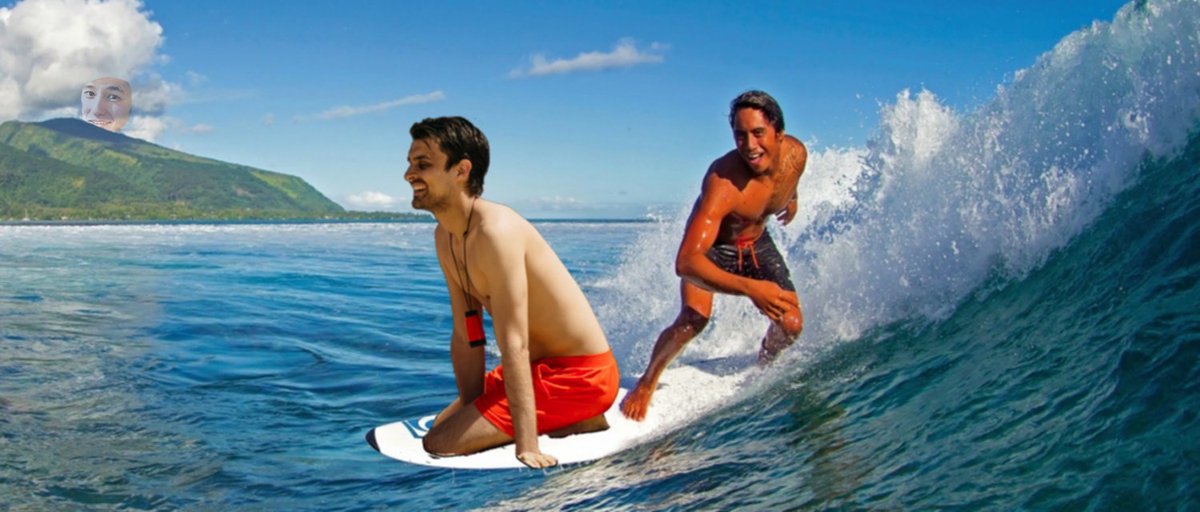 BardockGFX's tweet photo. @ChoopTube le surfeur! https://t.co/5M63upInFy