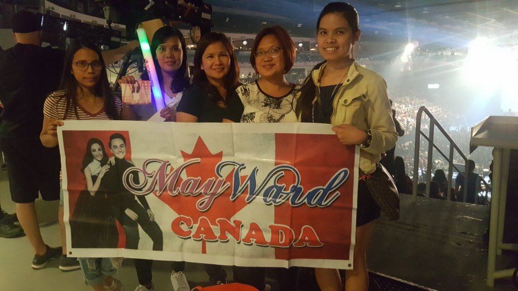 AtelierYss's tweet photo. Team MayWard Canada are all support wala man ang MayWard sa Toronto Canada 

MAYWARD OneTeamOneLOVE
 #ASAPLiveInToronto https://t.co/P3sSYJi6T3