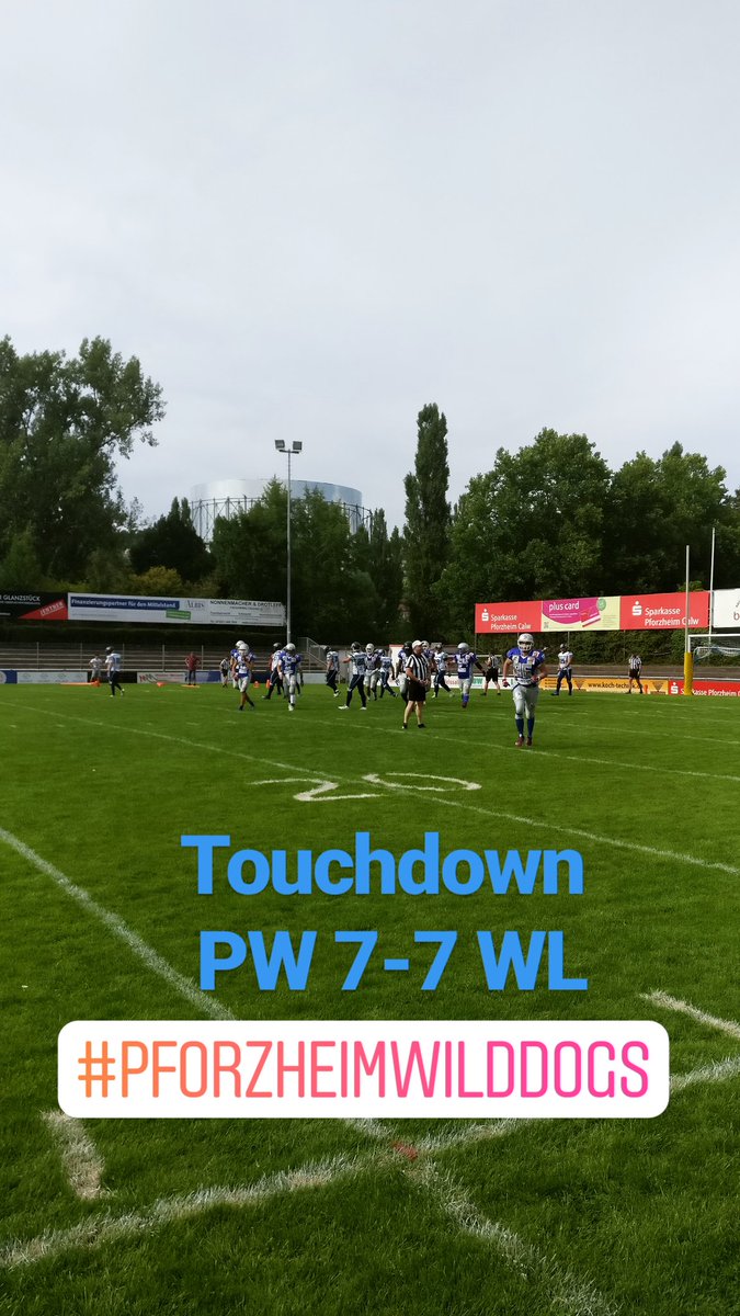 PWilddogs's tweet photo. PW 7 - 7 WL
#Touchdown #pforzheimwilddogs #pforzheim #wilddogs #Football #WeinheimLonghorns https://t.co/BUt3XCfCzs