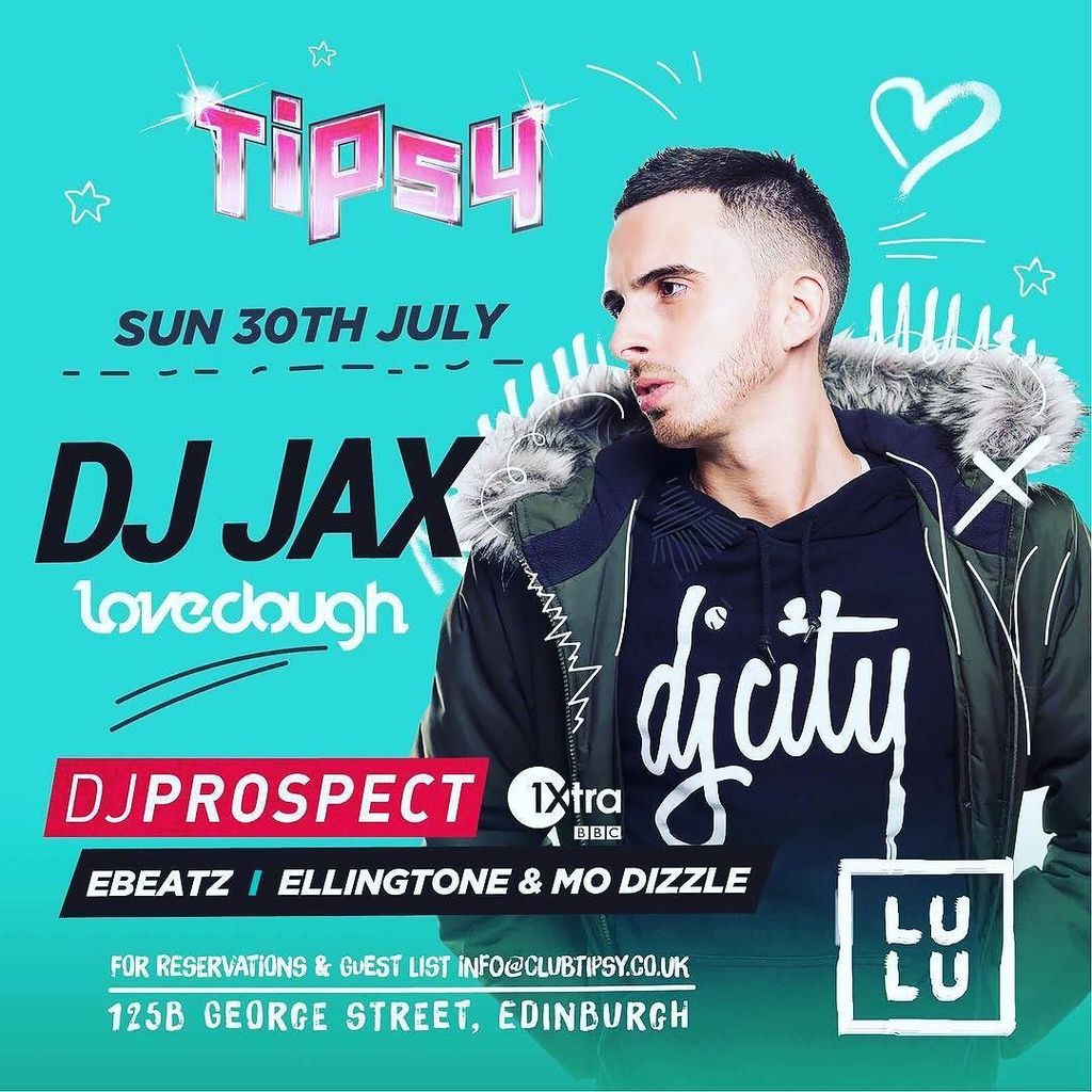 DjELLiNGTONE's tweet photo. Man Like @dj_jax (NCL) At @clubtipsy TONIGHT w/ The Squad... #Shellaz
.
.
.
#ClubTipsy #Tipsy #sundayfunday #Edinburgh #Scotland #UK #DJ #D⦠https://t.co/B2foejez0R