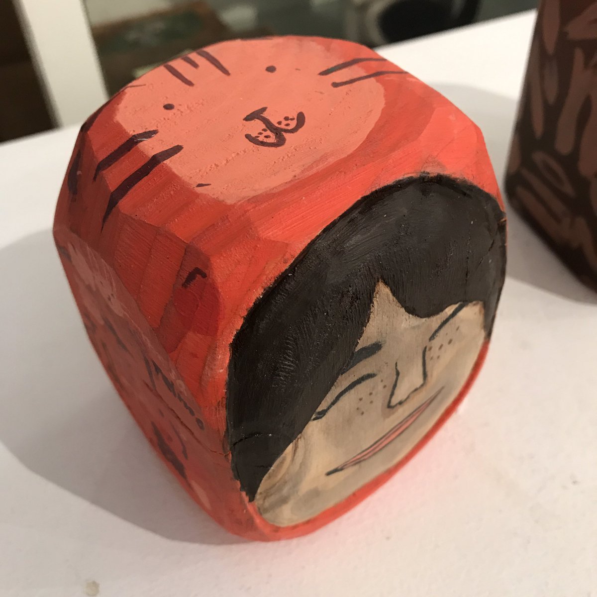 63bsg's tweet photo. Loving these painted sculptures by  #jaimemolina for the Parental Advisory show 8/5/17, 6-9 free to all.
 #parentaladvisory #63BSG https://t.co/RROBnNwqTO