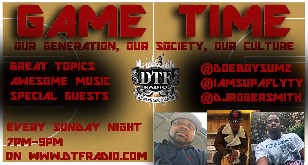 GameTimeRadio_'s tweet photo. We getting ready for Game Time!! first live show on Sunday August 20 we need guests and sponsors #GameTimeShow https://t.co/xcQ5WNhwrp