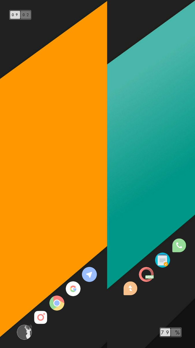 Jitendra1908199's tweet photo. #BASep24 @EzTech231 
Walls merged using WallSplit.
Original walls from Material Walls.
NovaLauncher (12×12)
Icon : Delta
Widget: ocean kwgt https://t.co/5Ck7MxLS0q