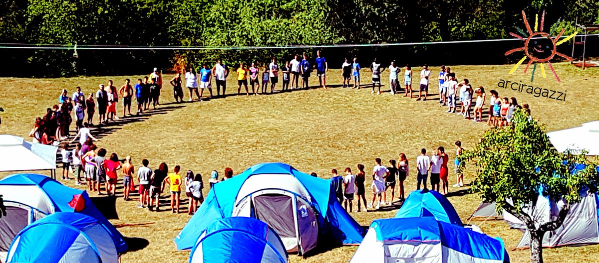 Inizia #camponazionalearciragazzi. 100 persone a Cantagallo (PO) per giocare insieme. "Partecipare è l'importante"! arciragazzi.it