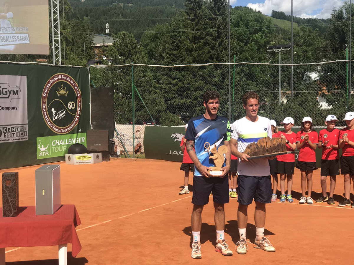AtpCortina's tweet photo. @meloccaros we would like to have you back up here. Even @Robertocarba93 is pretty happy after this win #jaguaritalia @Unopiu_official https://t.co/F2aQ4vDa70