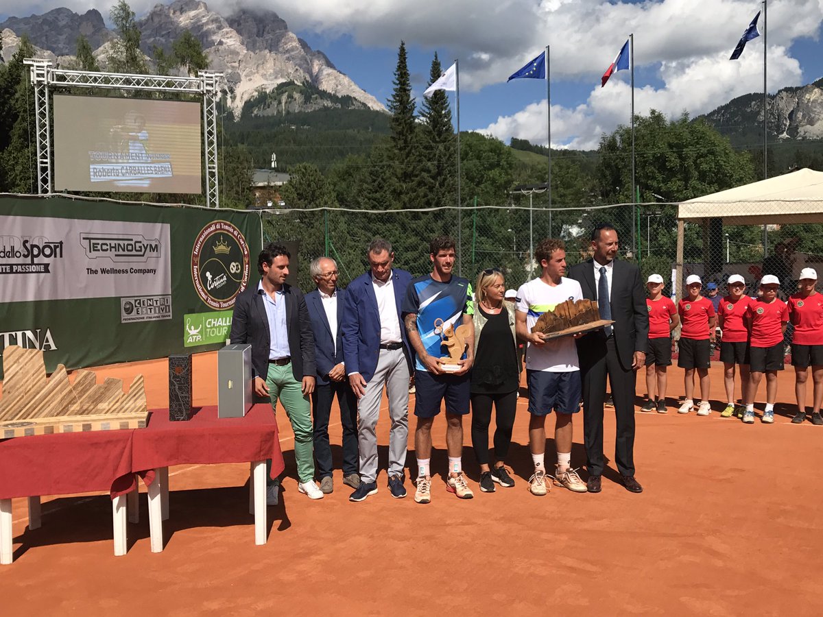 AtpCortina's tweet photo. @meloccaros we would like to have you back up here. Even @Robertocarba93 is pretty happy after this win #jaguaritalia @Unopiu_official https://t.co/F2aQ4vDa70