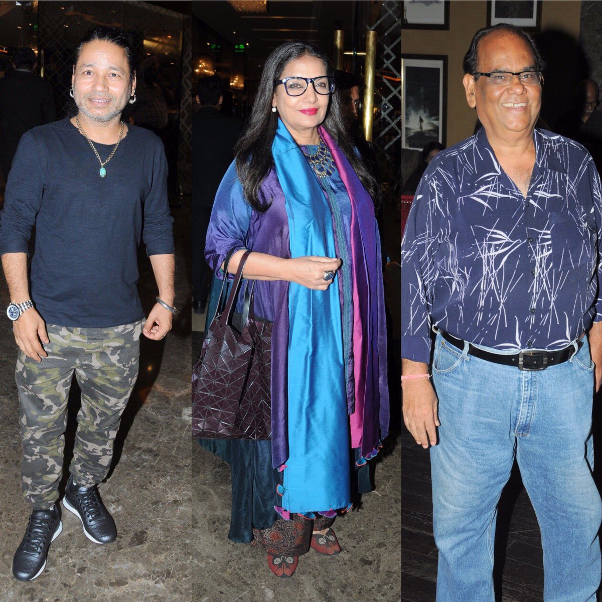 SufiSartaaj's tweet photo. #Mumbai SpecialScreening @TheBlackPr1nce @AzmiShabana @Kailashkher @satishkaushik2 @teleworldin @GurpreetKChadha @meetbros #DeepakS Thx4Luv🌹 https://t.co/WIfwusubeU