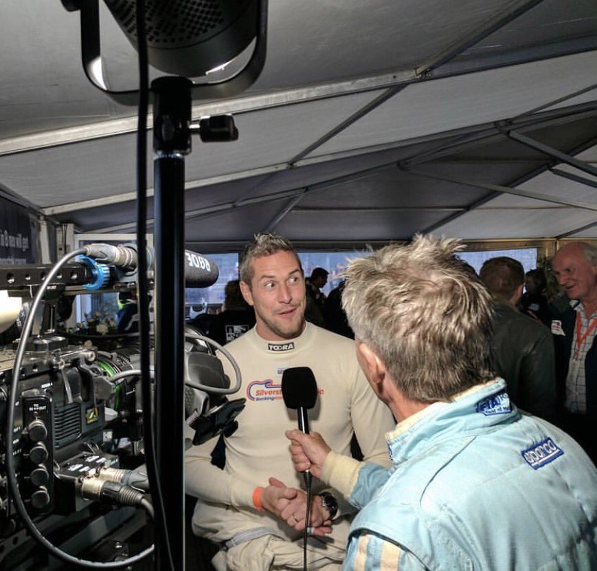 AntAnstead's tweet photo. I'm never going to live it down! 😳@tiff_tv was far gentler with me than he could/should have been! @Silverclassic #RolledIt #whoops https://t.co/QNOEl3Q7Xl