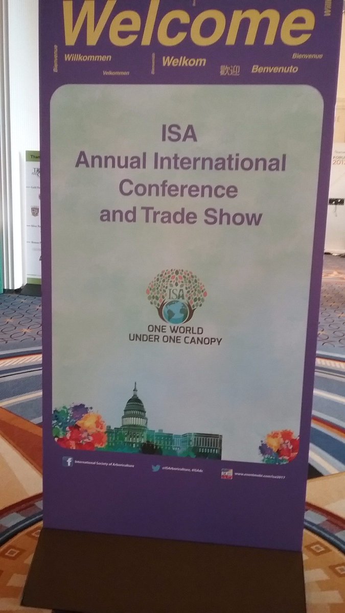 JulieGaier's tweet photo. Glad to be in #DC for @ISArboriculture conference and #ITCCdc. #treesaregood https://t.co/Wi6MtACG4d